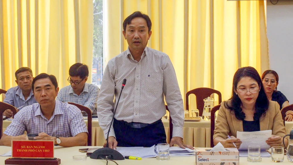 Giám đốc Sở Xây dựng TP Cần Thơ