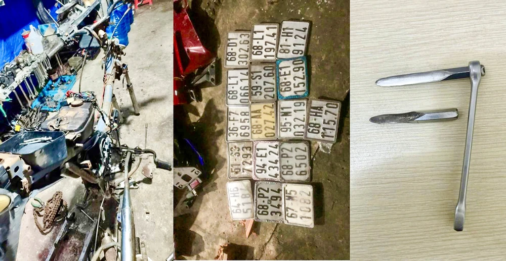 Công an tỉnh Kiên Giang bắt nhóm thanh thiếu niên trộm xe máy liên huyện