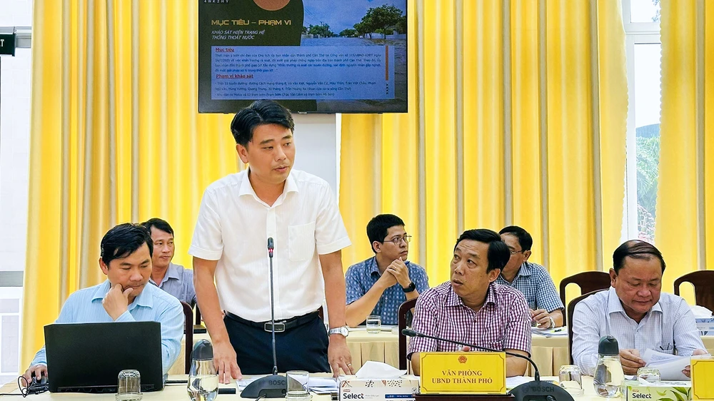 TP Cần Thơ nhận được 38 ý tưởng, giải pháp chống ngập