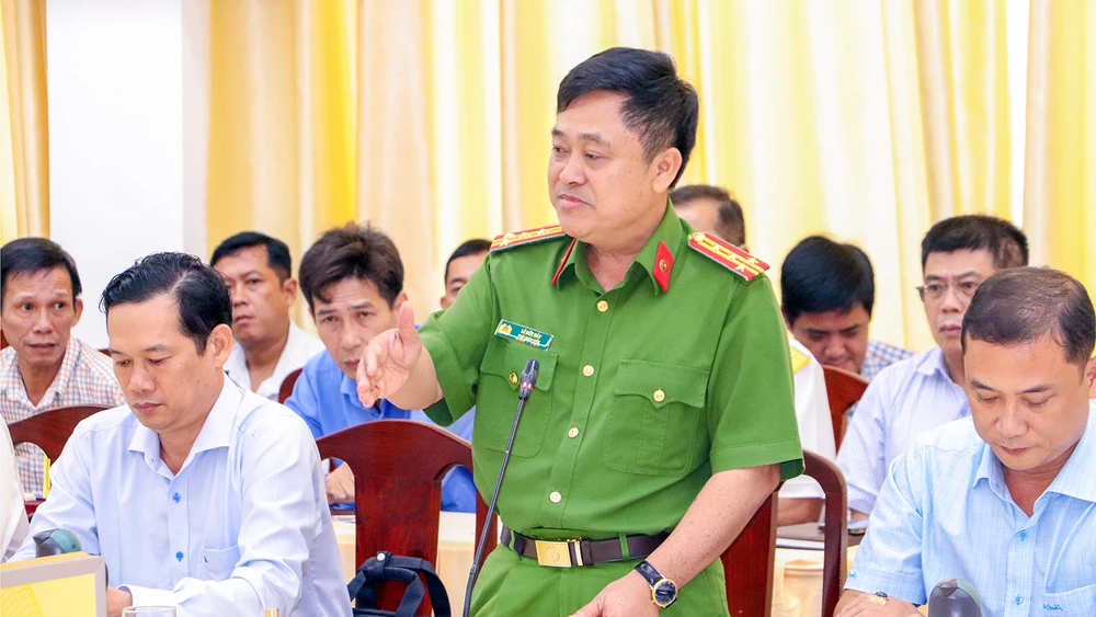 Đại tá Lê Đức Bảy, Phó Giám đốc Công an TP Cần Thơ