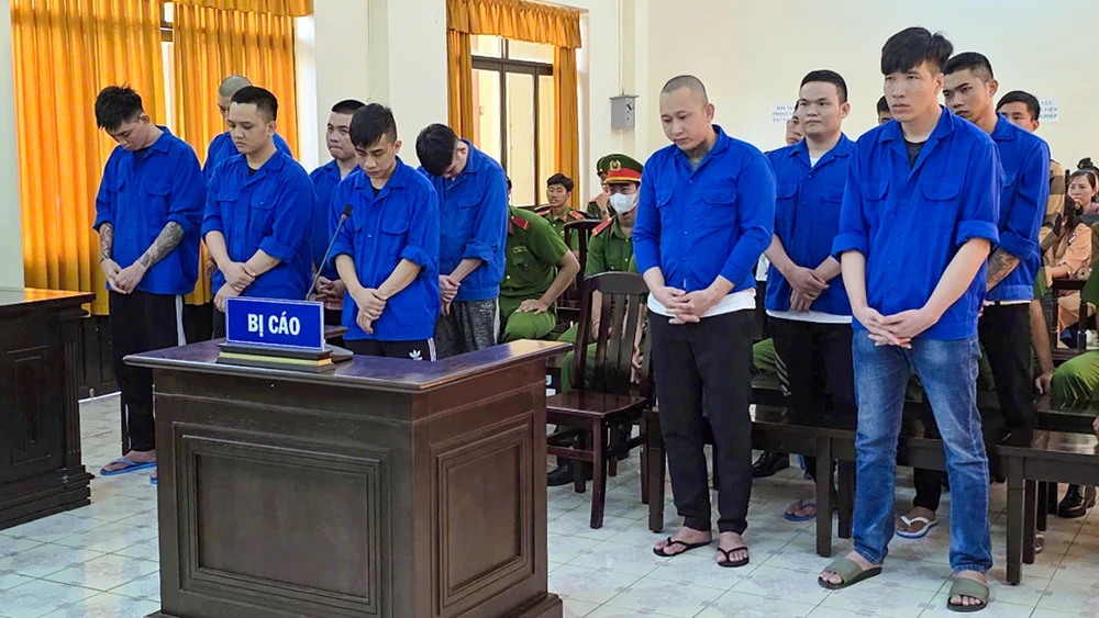 TAND tỉnh An giang, gây rối trật tự công cộng