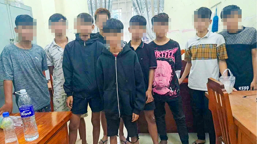 Nhóm cướp tài sản ở tỉnh An Giang