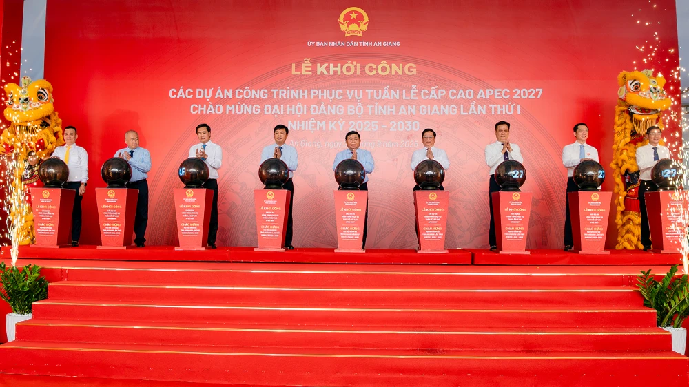 khởi công các dự án ở đặc khu Phú Quốc, tỉnh An Giang