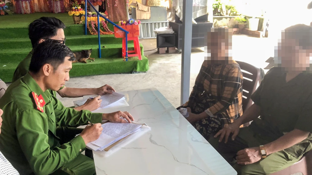 Vụ cháu bé ở xã An Biên, tỉnh An Giang bị đánh dã man