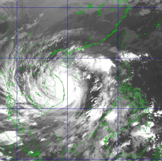 6 giờ sáng nay, 28-10: Sóng biển trắng trời đảo Lý Sơn ảnh 6