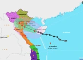 Bão số 2 cách Hải Phòng-Nghệ An 210km, 5 tỉnh cấm biển