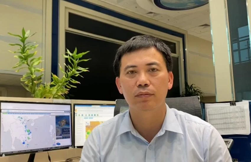 Ông Nguyễn Văn Hưởng, Trưởng phòng Dự báo khí hậu. Ảnh: AH