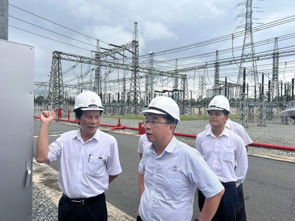 Đảm bảo vận hành an toàn, liên tục các trạm biến áp 500kV phía Nam.jpg