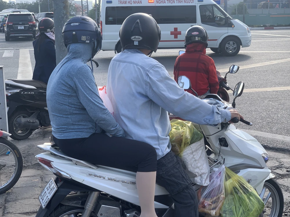 Tình hình giao thông cửa ngõ phía đông thành phố ngày 30/12 thông thoáng