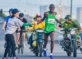 Những hình ảnh ấn tượng ở giải Marathon Quốc tế TP.HCM