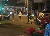 Hỗn chiến dữ dội tại quán nhậu trung tâm TP.HCM