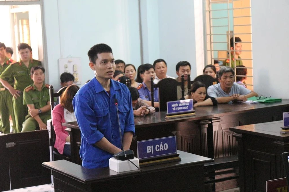 Vì sao cựu thiếu úy công an tạt axit vợ chỉ nhận án 6 năm tù? ảnh 1