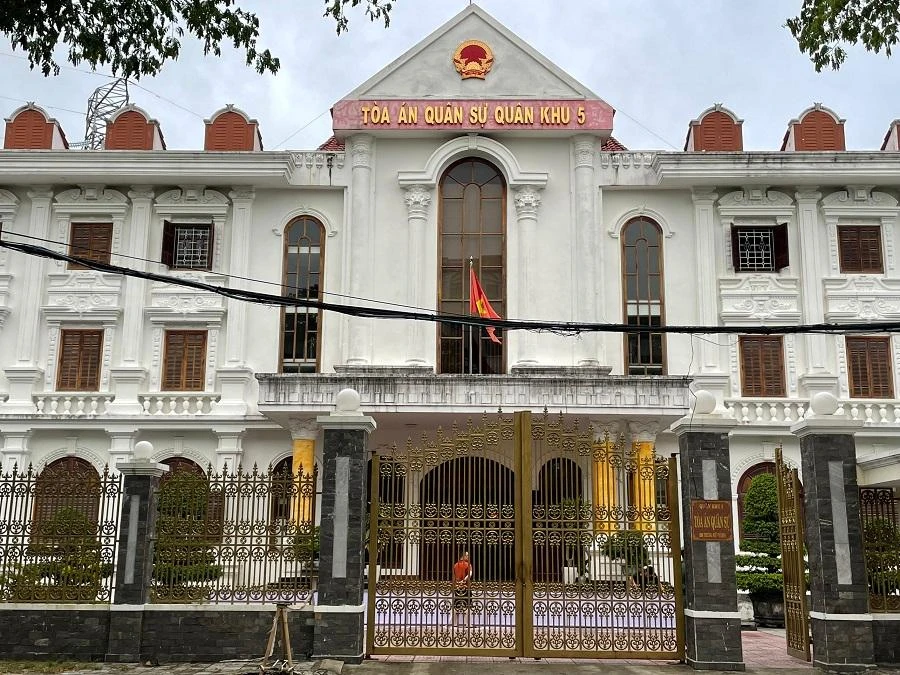 Tòa án Quân sự Quân khu 5 tại Đà Nẵng. Ảnh: TA