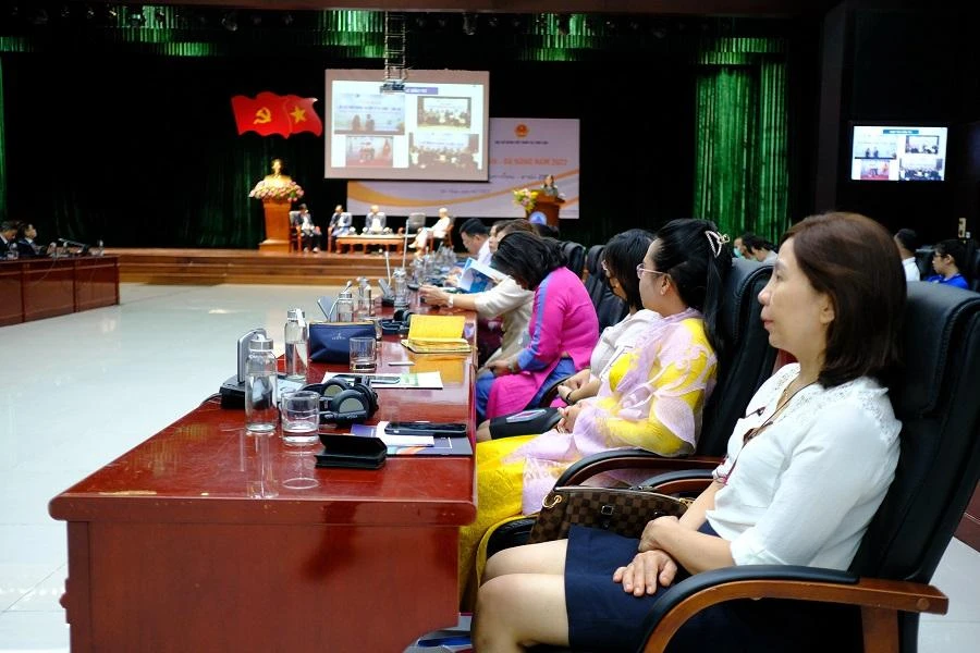 Diễn đàn thu hút nhiều doanh nghiệp sản xuất, thương mại tại Đà Nẵng và khoảng 70 doanh nhân kiều bào Việt Nam đang sinh sống, kinh doanh tại Thái Lan. Ảnh: TA