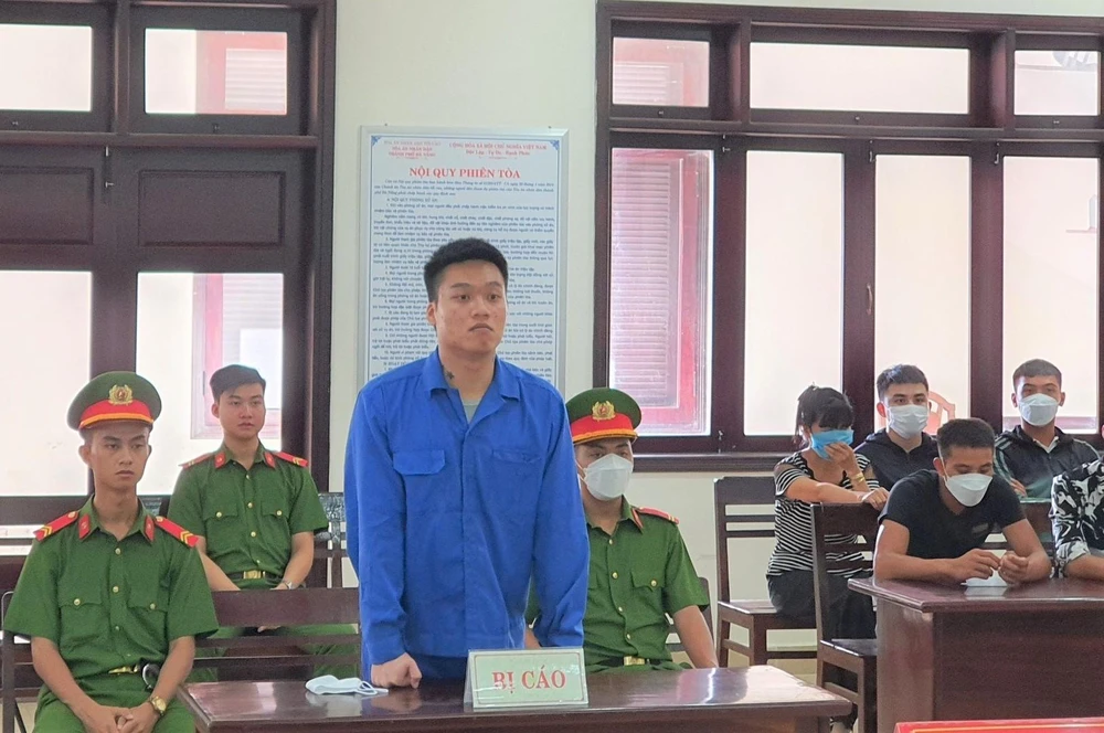 Bị cáo tại tòa. Ảnh: TA