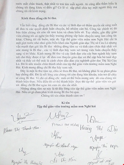 Chưa xử lý xong vụ trưởng phòng giáo dục từ chối ghế bí thư phường ảnh 2