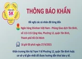 TP.HCM thông báo khẩn người đến ngân hàng sau liên hệ y tế