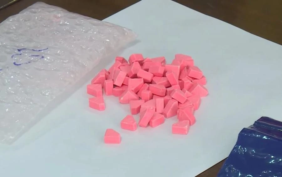 Tang vật ma túy tịch thu của Tuấn.