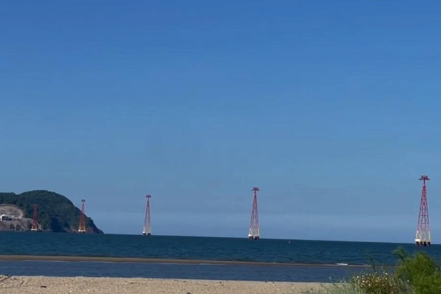 Bãi biển Nghi Hòa (thị xã Cửa Lò, Nghệ An).