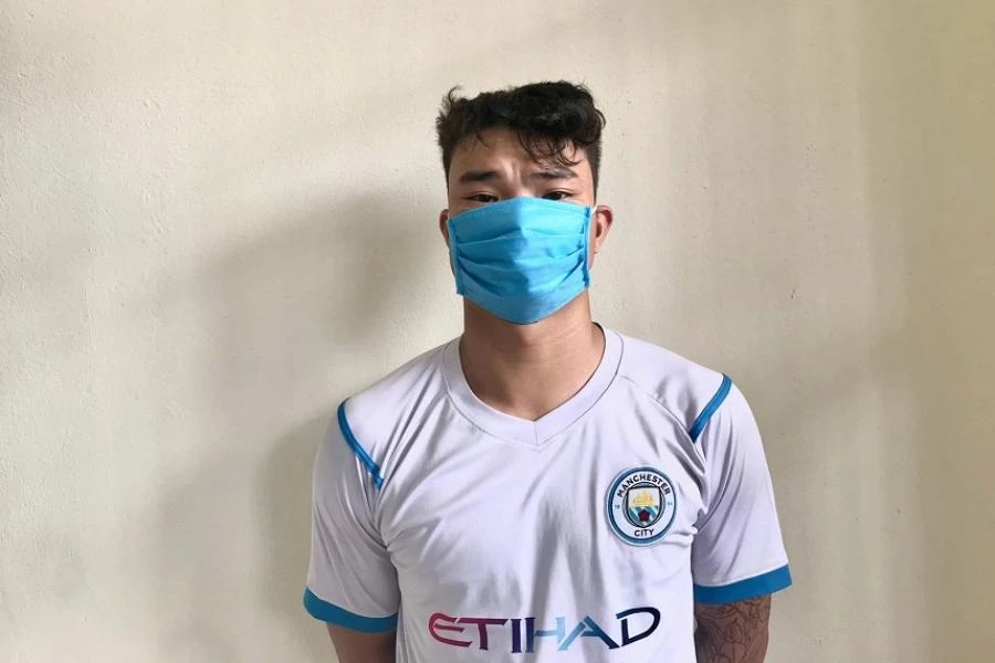 Bị can Bùi Huy Lực. Ảnh: DIỆU TÌNH.