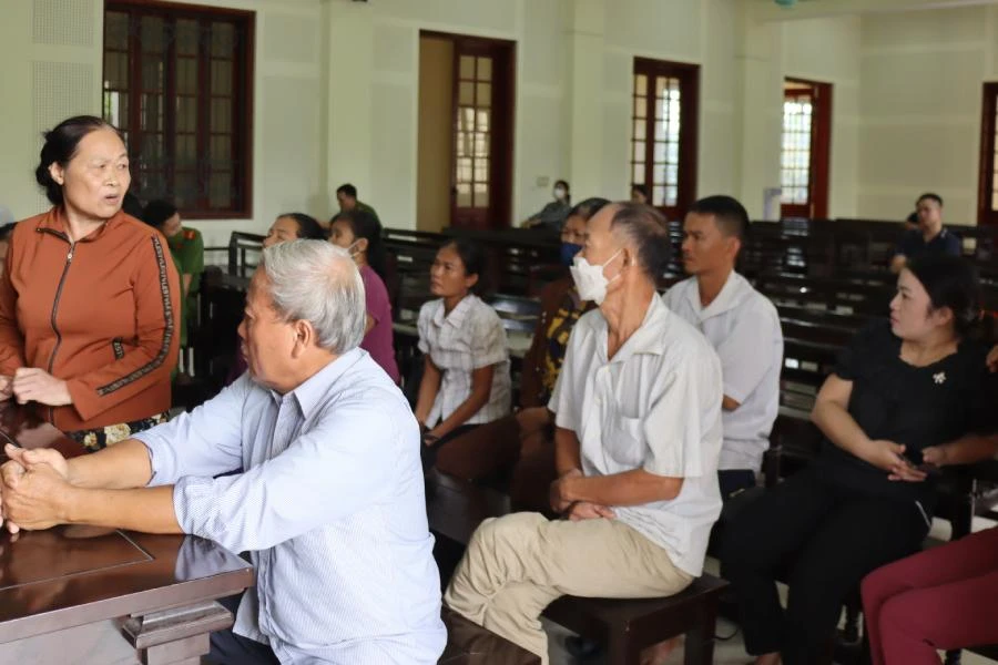 Những người bị hại trong vụ án.