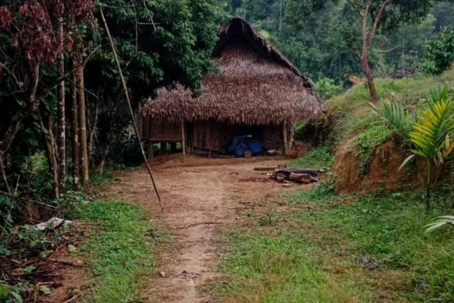 Nơi ở của gia đình anh Thái.