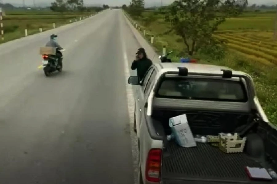 Đoạn đường xảy ra sự việc.