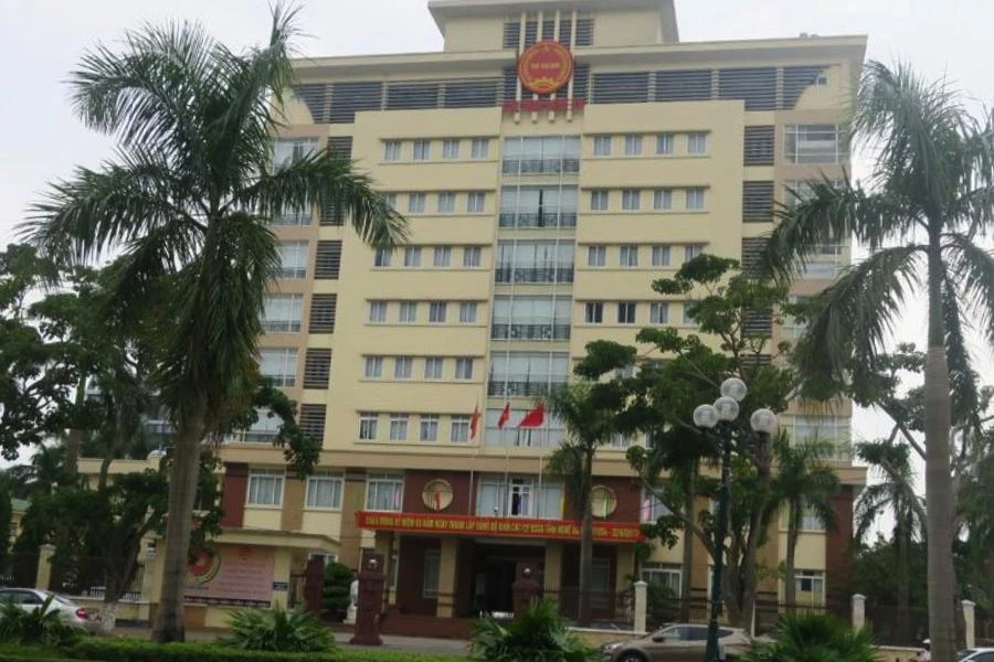 Trụ sở Cục thuế tỉnh Nghệ An.