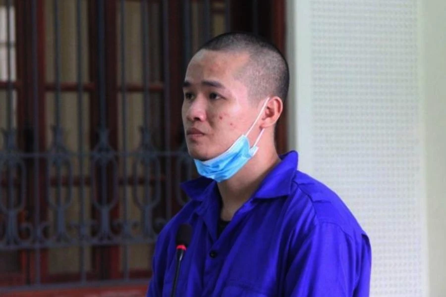 Bị cáo Thi tại phiên tòa sơ thẩm.