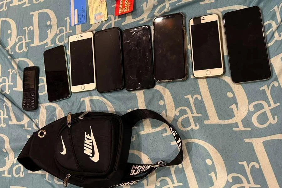 Tang vật công an thu giữ. Ảnh: CA