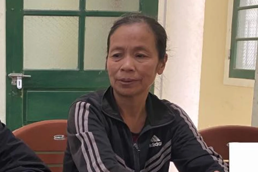 Bà Cù Thị Phượng.