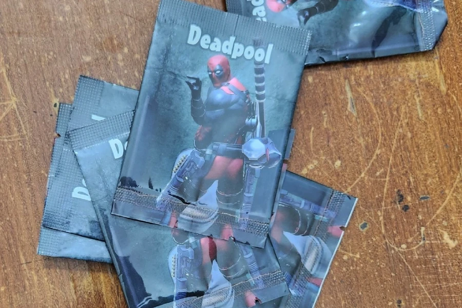 Những gói ma túy của Tài công an thu giữ. Ảnh: CA