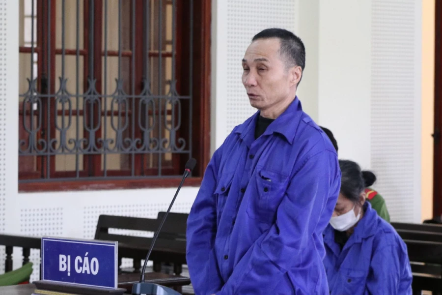 Bị cáo Tới tại phiên tòa sơ thẩm