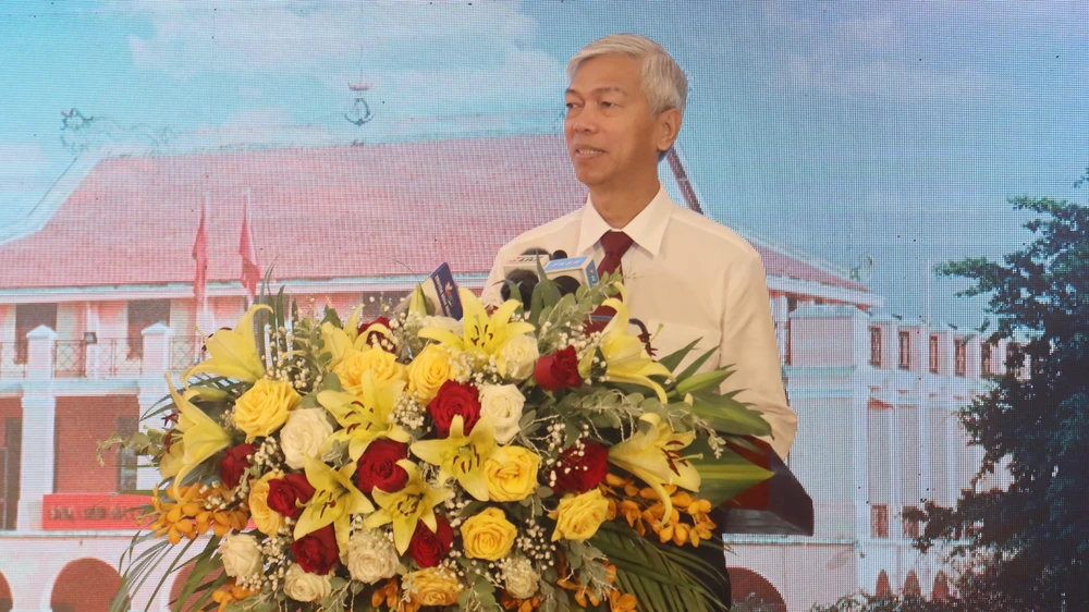 Ông Võ Văn Hoan- Phó Chủ tịch UBND TP.HCM phát biểu tại Hội nghị.