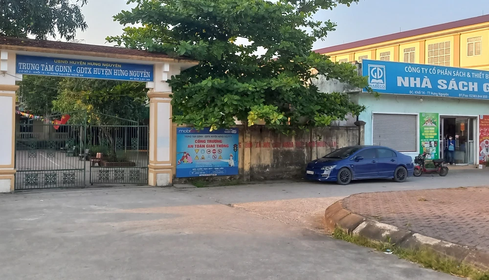 Trung tâm Giáo dục nghề nghiệp - Giáo dục thường xuyên huyện Hưng Nguyên. Trung tâm Giáo dục nghề nghiệp - Giáo dục thường xuyên huyện Hưng Nguyên.