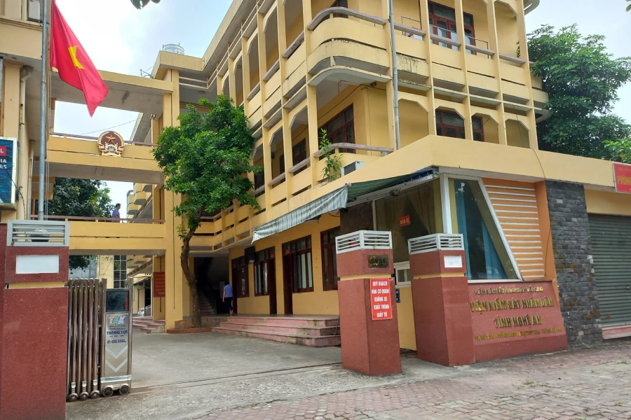 Viện kiểm sát nhân dân tỉnh Nghệ An.