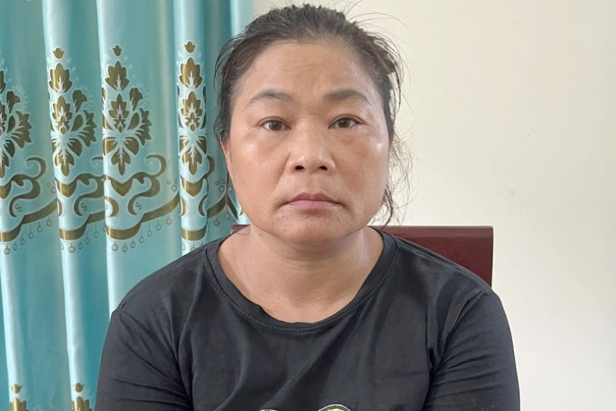 Bị can Vi Thị Thoan. Ảnh: TH.THỦY