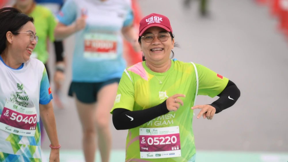 Runner đến từ TP.HCM.