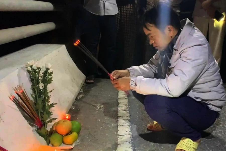 Đã vớt được thi thể thanh niên từ Hà Giang vào Hà Tĩnh nhảy cầu