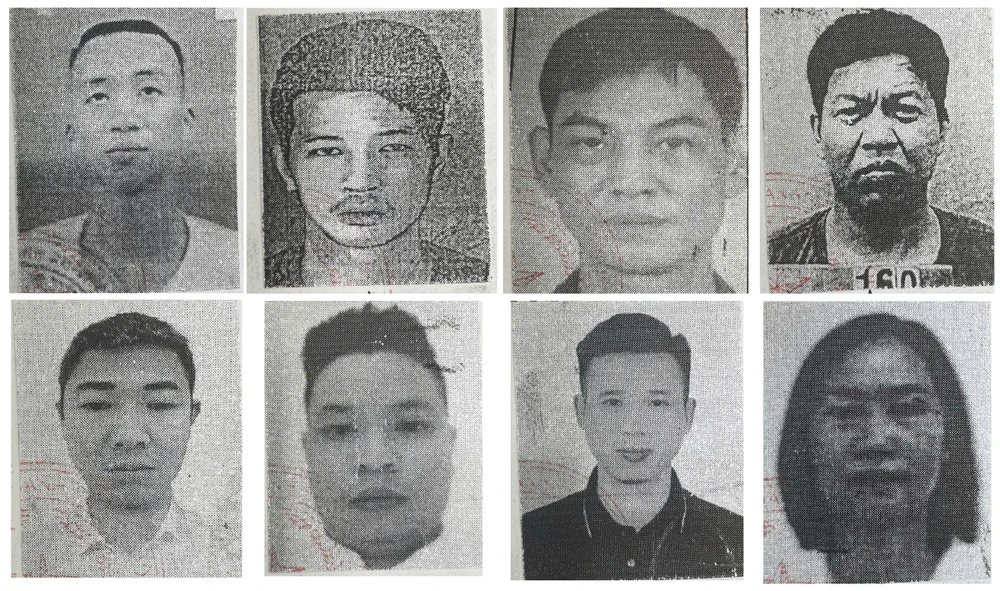 8 người bị khởi tố về tội đưa hối lộ nhưng đã bỏ trốn khỏi nơi cư trú nên Cơ quan An ninh điều tra Công an TP Hà Nội ra quyết định truy nã.