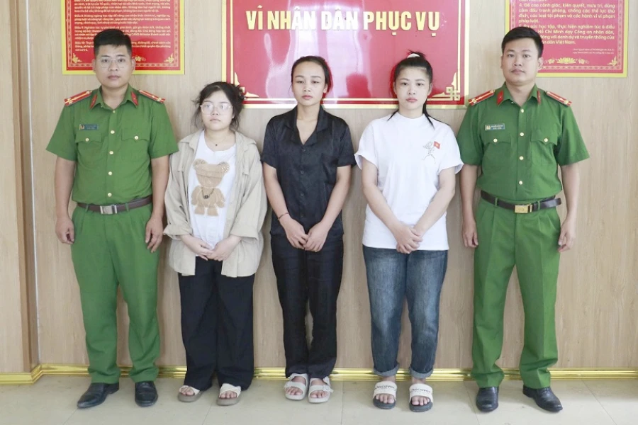 Bắt giữ 3 cô gái lừa bán 13 người sang Đặc khu Tam Giác Vàng