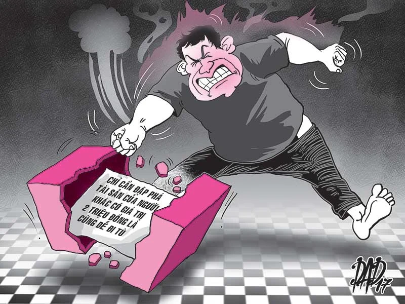 đập phá tường rào