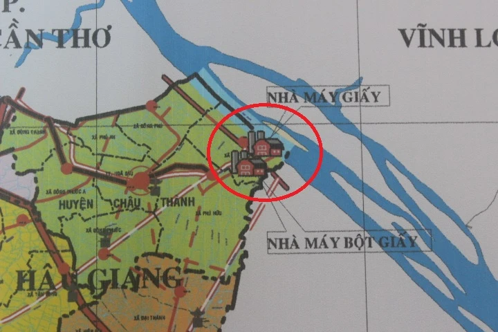 Vụ Lo nhà máy giấy 'bức tử' sông Hậu: Đề nghị Chính phủ vào cuộc ảnh 1