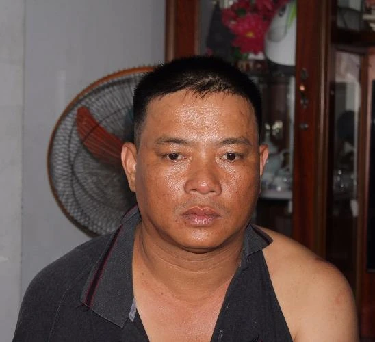 Lê Thành Phúc (40 tuổi) - cầm đầu đường dây thầu đề - ảnh CTV P.T