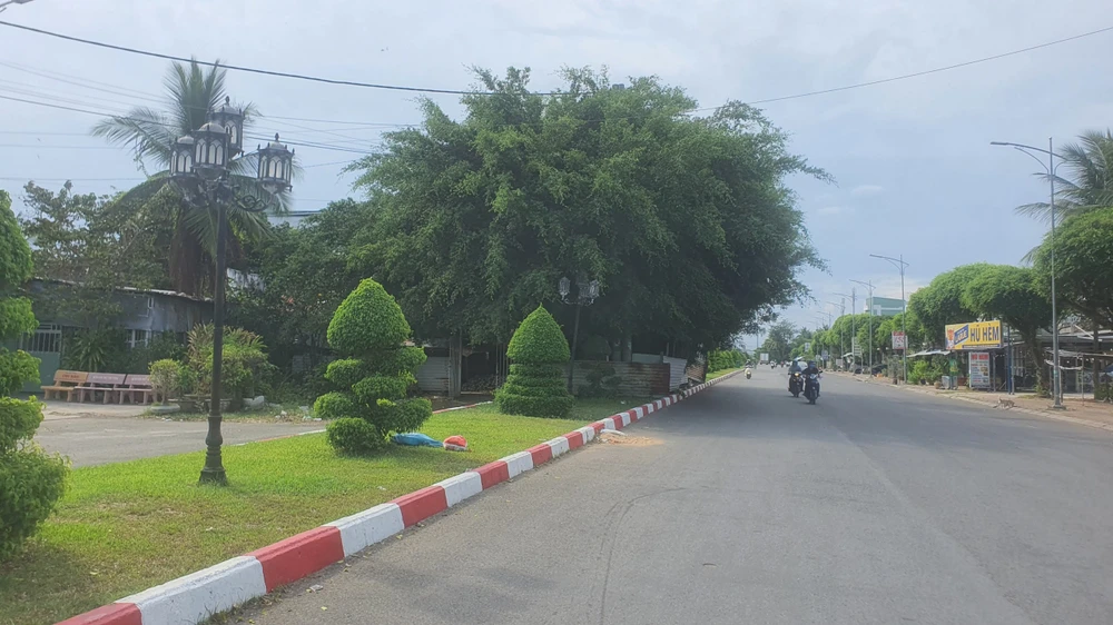 Căn nhà 'đinh' ở Bạc Liêu. Ảnh: TRẦN VŨ