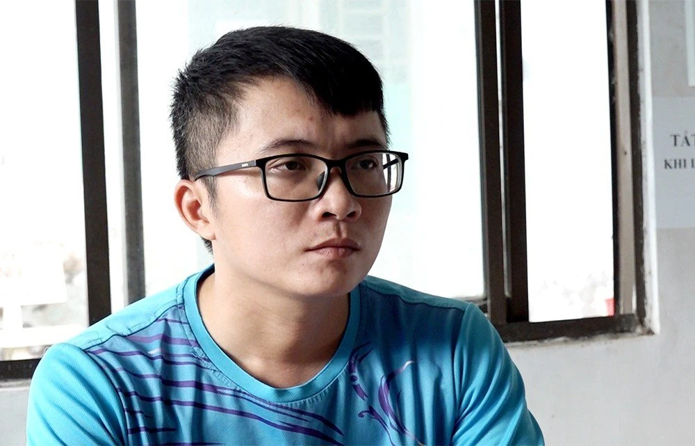 Võ Hoài Nam là cán bộ tín dụng nhưng lừa đảo lấy tiền đi đánh bạc online. Ảnh: CACC