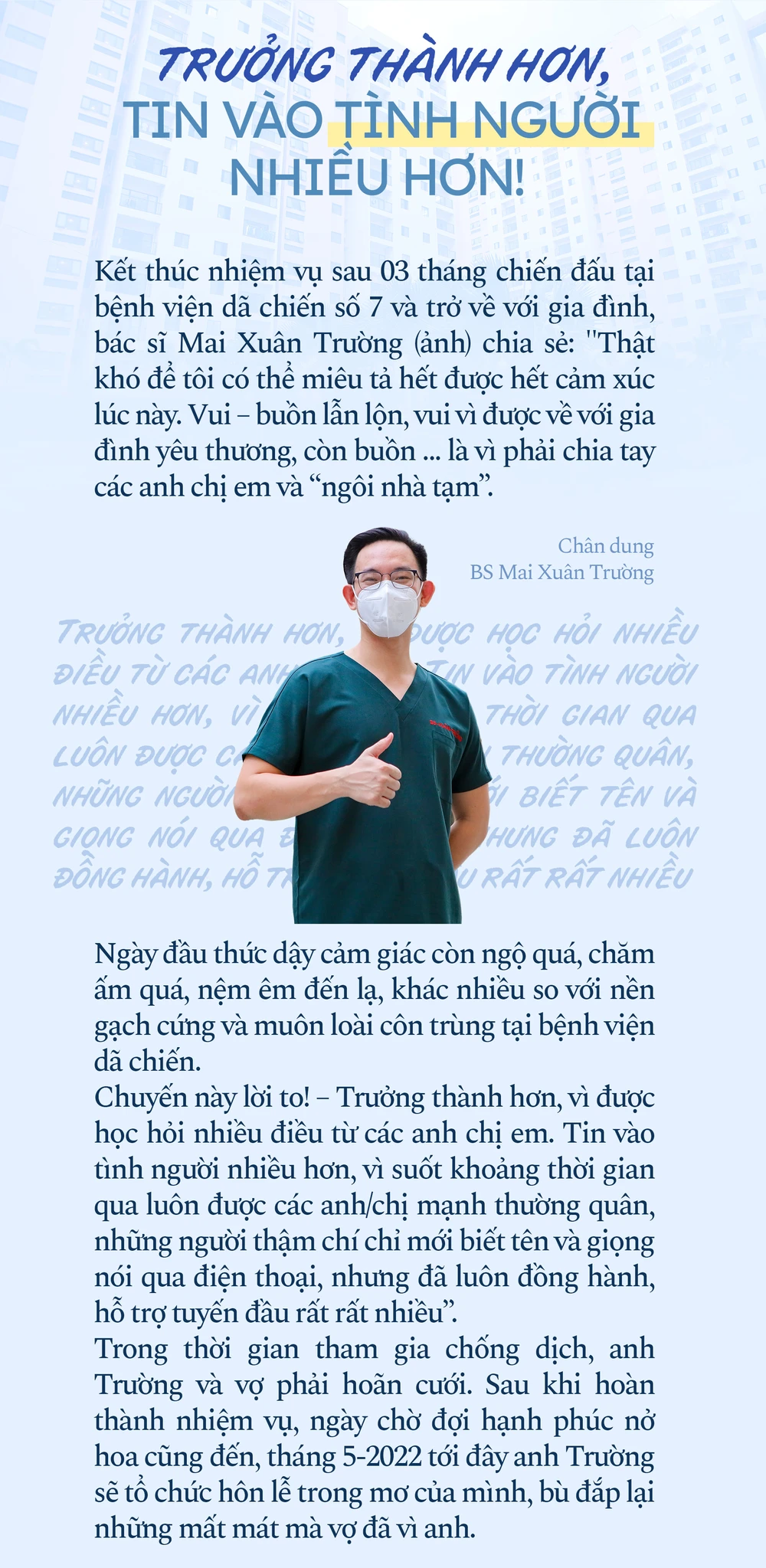 Người lính khoác blouse trắng và cuộc chiến kép ảnh 8