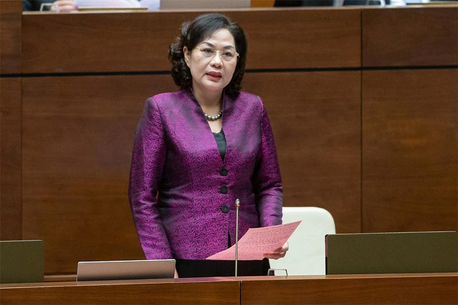 Thống đốc NH Nhà nước Nguyễn Thị Hồng. Ảnh: Quochoi.vn