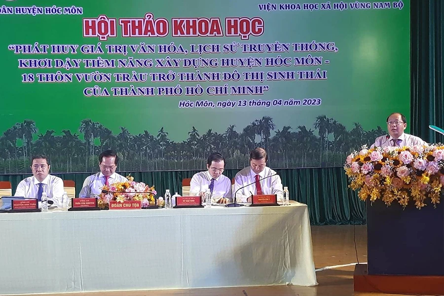 Toàn cảnh hội thảo. Ảnh: TRẦN NGỌC Toàn cảnh hội thảo. Ảnh: TRẦN NGỌC