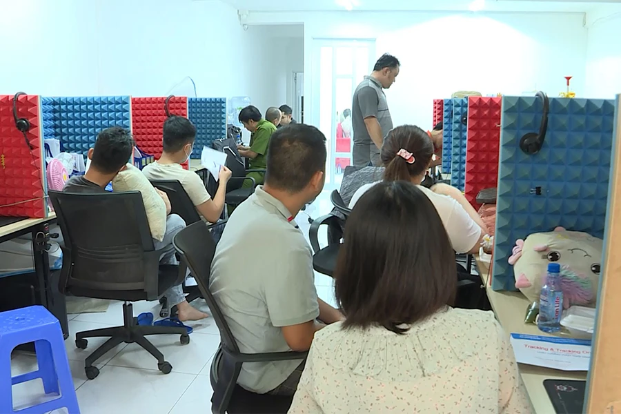 Hiện công an đang tìm các nạn nhân bị các nhân viên Công ty CP Mua bán nợ Việt Nam Thịnh Vượng khủng bố, đòi nợ. Ảnh: HT